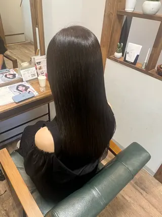 ロング 空 龍之介　　カラー 特化/レイヤーカットのヘアスタイル