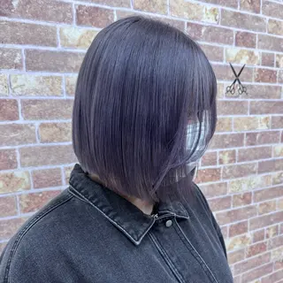 ミディアム 皆川 千奈実のヘアスタイル