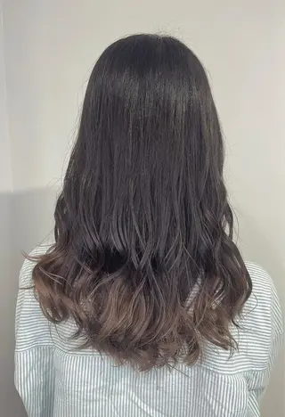 セミロング カラー きむら かずきのヘアスタイル