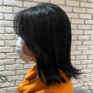 ミディアム 🍑はらだ なつき🍑のヘアスタイル