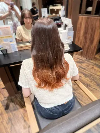 ロング 赤羽Gardenia 🌸ayame🌸のヘアスタイル