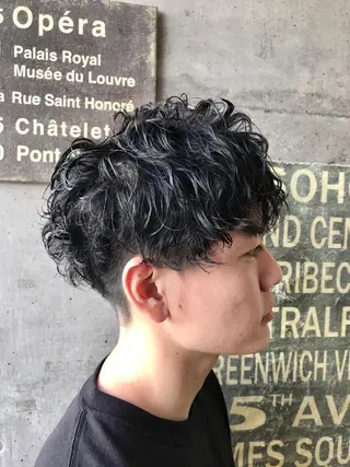 ショート パーマ メンズ KEN KENのヘアスタイル
