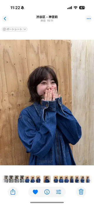 ミディアム パーマ 平沼 祐哉/パーマのヘアスタイル