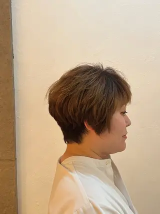 ショート 似合わせ難民お任せ /レイヤー/涌井一光のヘアスタイル