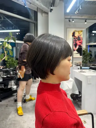 ショート ショートカット🧸 ごとうさなのヘアスタイル