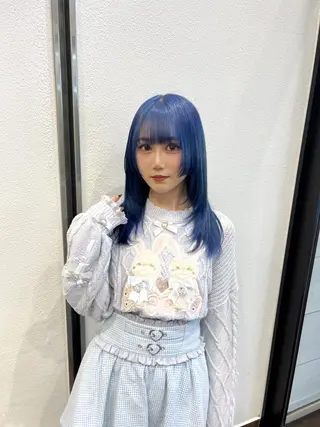 ミディアム カラー LA KING KYOTO所属・レイヤーカット/ miranのヘアスタイル