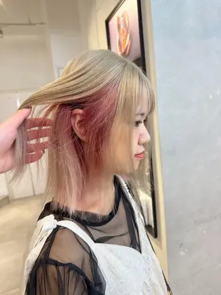 カラー ハイトーン特化 pepe🎀のヘアスタイル