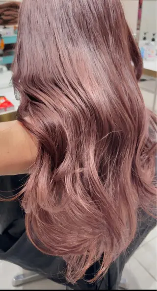 セミロング カラー 顔周り特化/韓国ヘア /レイヤー/吉野幸大のヘアスタイル