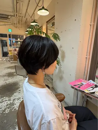 ショート なつき🌱ボブ 🤎レイヤーボブのヘアスタイル