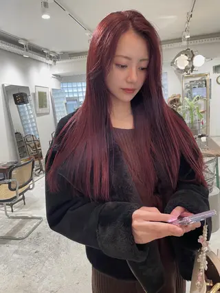 ロング カラー 似合わせヘア 🪶remiのヘアスタイル