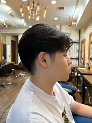 メンズ 💈直毛×ツイスパの プロ🥷清水真之介のヘアスタイル