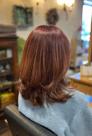 ミディアム カラー 小澤 真理子 ☀️アメリシュシュのヘアスタイル