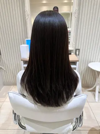 ロング 髙橋 侑菜のヘアスタイル