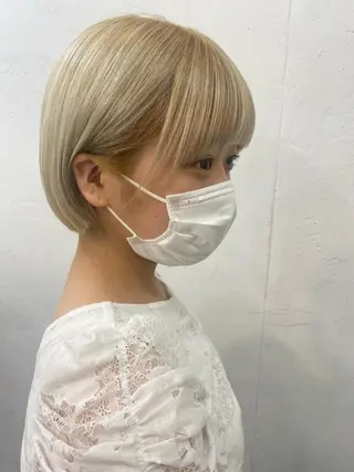 ショート 🍃透明感スタイル ｙｕ-ｋａ🍃のヘアスタイル