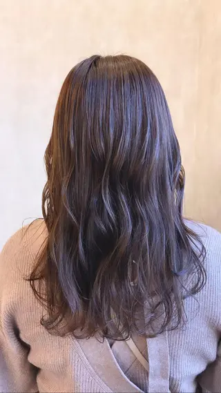 ロング 藤田 沙織のヘアスタイル