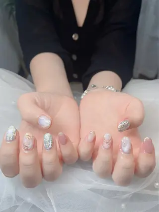 ネイル ハイネイル 自宅サロンのネイルデザイン