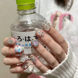 ネイル パラあり！フィルイン 美フォルムのネイルデザイン