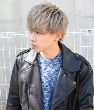 カラー メンズ メンズ特化美容師/ パーマ/波巻き/陸翔のヘアスタイル