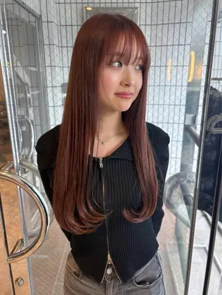 ロング カラー miyu ♡のヘアスタイル