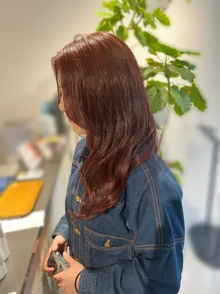 ロング 💎韓国カラー Giness坂下巧のヘアスタイル