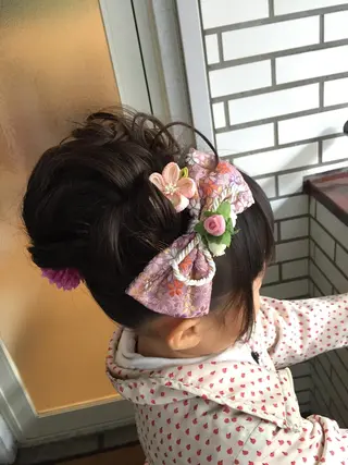 ショート ミディアム セミロング ロング カラー パーマ ヘアアレンジ 早朝✨ヘアセット 着付け/清水玲歌のヘアスタイル