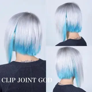 ショート カラー 今泉 周のヘアスタイル