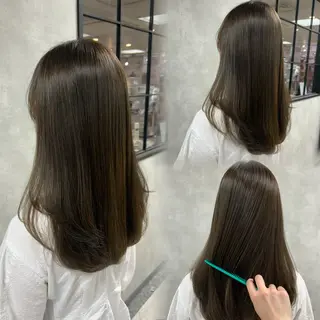 ロング カラー 🌈半谷 千尋⛅️✨のヘアスタイル