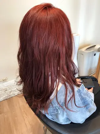 ロング カラー 大久保 隆蔵のヘアスタイル
