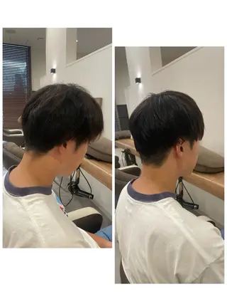 ショート パーマ やまこし 美裕樹のヘアスタイル