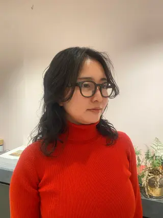ミディアム パーマ 🫧Miyu /ボブカット🫧のヘアスタイル