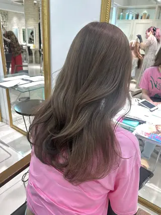 ロング カラー 透明感カラー 古山 結季🌙🖤のヘアスタイル