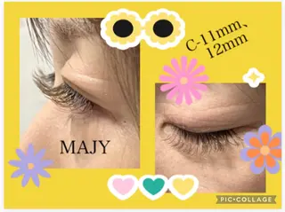 マツエク・マツパ MAJY マジーのマツエク・マツパデザイン