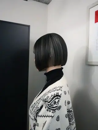 ショート カラー 新宿/ブリーチ /パーマ/戸羽のヘアスタイル