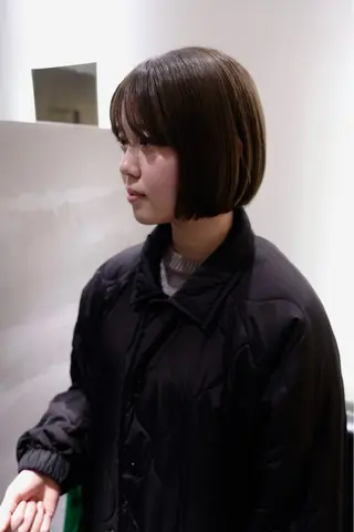 ショート カラー Fuuu《フゥ》所属・シノザキ/薬院/ボブ /ショート/髪質改善のヘアスタイル