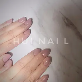 ミディアム めぐみのネイルサロン スタッフ練習のネイルデザイン