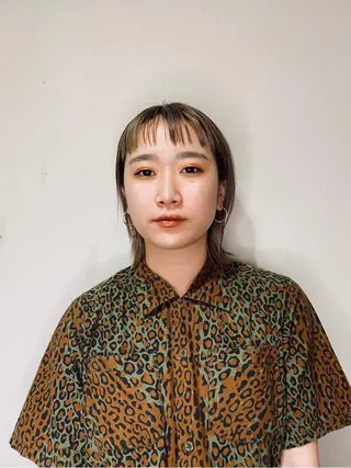 ミディアム 宮腰 瑠果のヘアスタイル