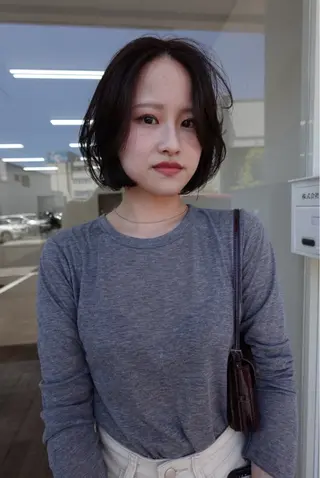 ショート 山本 真生のヘアスタイル