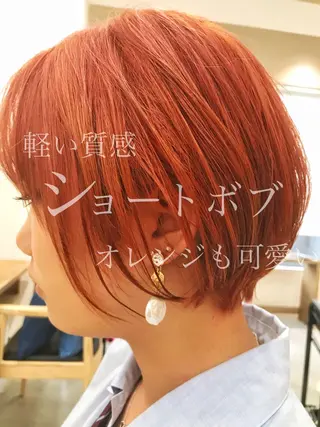 ショート カラー 艶髪ショートの匠✂️ 錦糸町佐藤店長のヘアスタイル