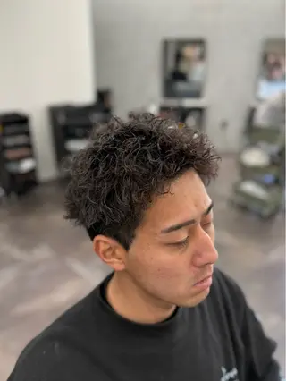 ショート パーマ メンズ 🌴メンズ特化🌴 坂本七星のヘアスタイル