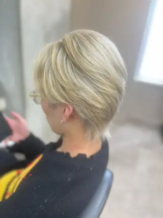 カラー メンズ 🐈‍⬛多系統🕶 tsubura🖤のヘアスタイル