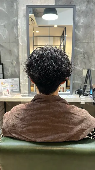 ショート パーマ メンズ メンズ専門 Ryukiのヘアスタイル