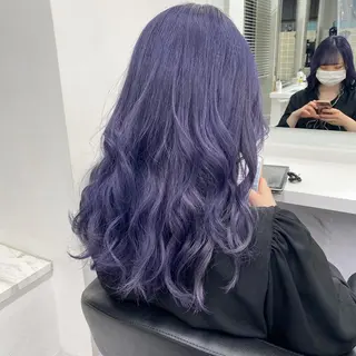 セミロング カラー ヘアアレンジ メンズ特化 水口湧太のヘアスタイル