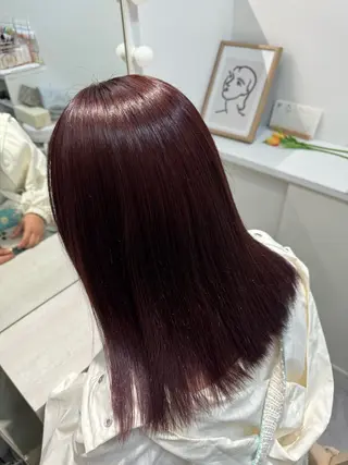 ロング レイヤーカット/ 艶カラー/山内一暉のヘアスタイル