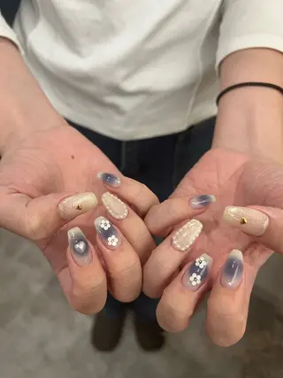 ネイル NAGISA🧁🎀 持ち込み⌇パラジェルのネイルデザイン