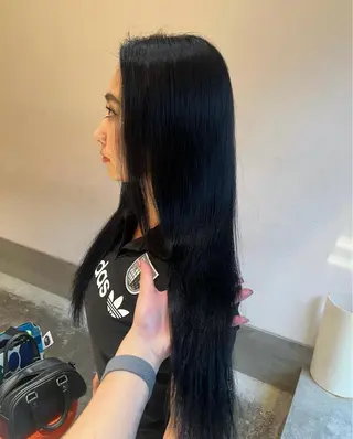 ロング 한국에English OK🌼unaのヘアスタイル