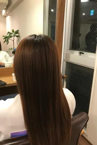 ロング 加藤 泰輔のヘアスタイル