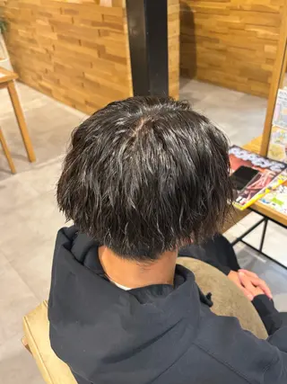 パーマ 新田 楓太のヘアスタイル