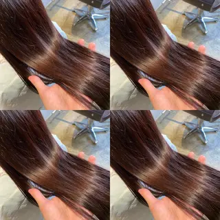 セミロング カラー ご予約 宜しくお願いします！のヘアスタイル