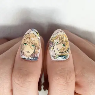 ネイル 東 千夏のネイルデザイン