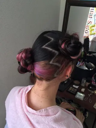 ショート ミディアム セミロング ロング ヘアアレンジ 早朝✨ヘアセット 着付け/清水玲歌のヘアスタイル